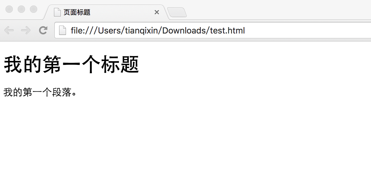 HTML 简介