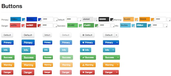 Bootstrap UI 编辑器