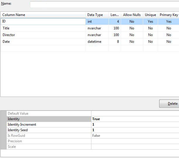 ASP.NET MVC - SQL 数据库