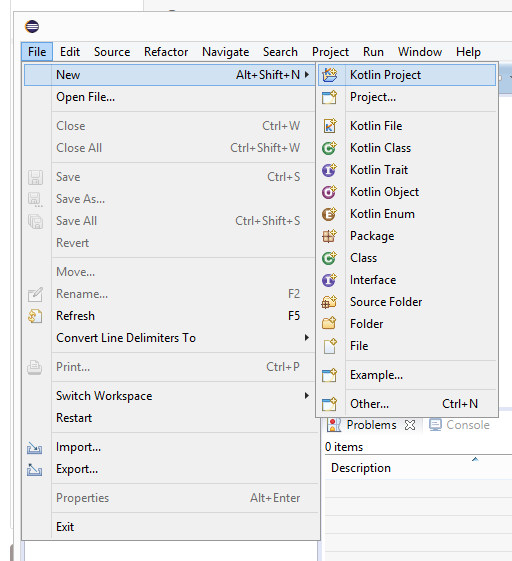 Kotlin Eclipse 环境搭建