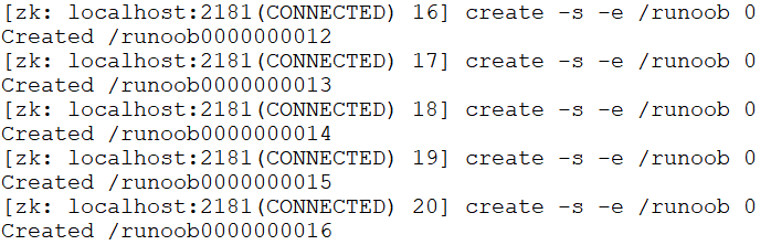 7.0 Zookeeper 客户端基础命令使用