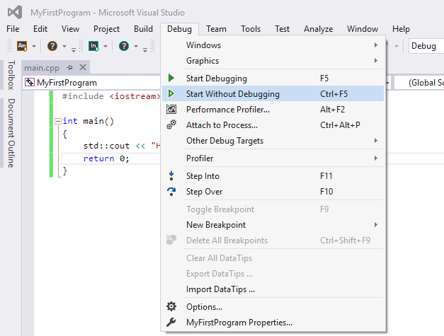 C++ 环境设置