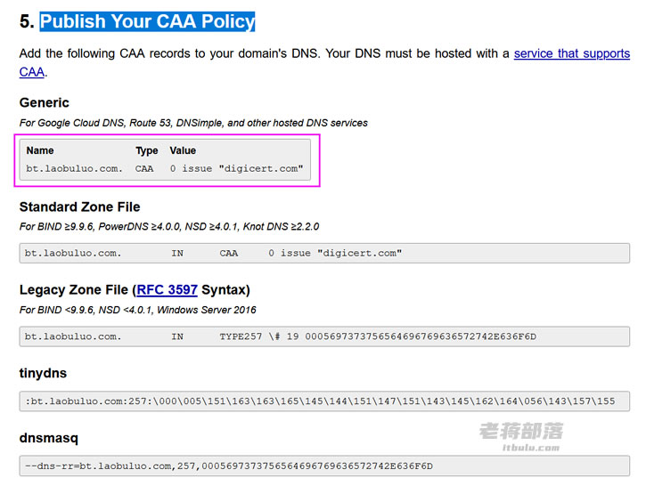 基于宝塔面板开启TLS 1.3且设置DNS CAA和DNSSEC实现SSL评分A+