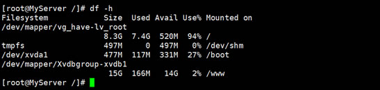 记录一次Linux VPS迁移挂载硬盘和解决WDCP存储空间不足