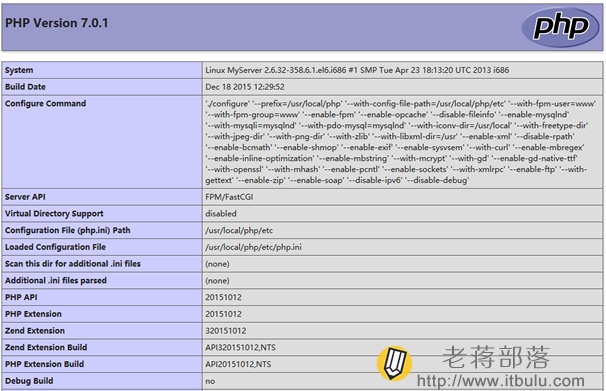 LNMP PHP7环境