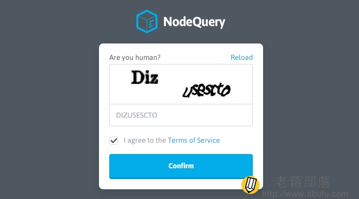 nodequery验证账户