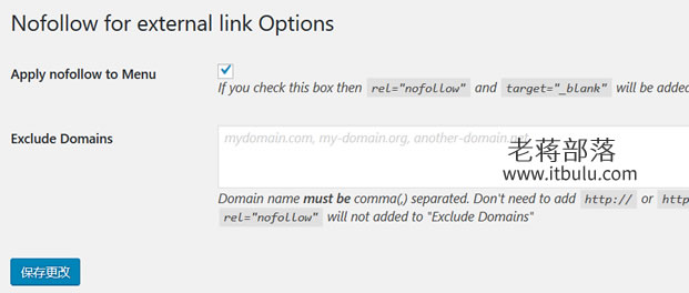 WordPress SEO插件Nofollow for external link设置Nofollow