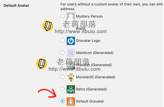 无插件修改默认WordPress Gravatar头像方法